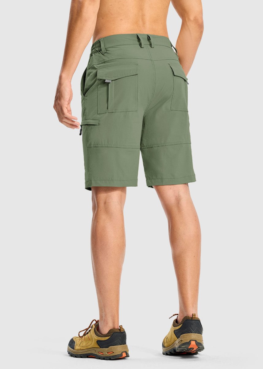 Men's Stretchy Quick Dry Cargo Hiking Shorts - TBMPOY