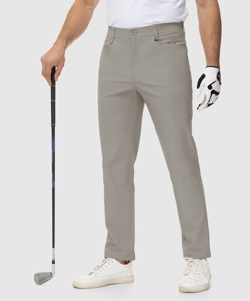 Men's Casual Stretch Work Dress Golf Pants - TBMPOY