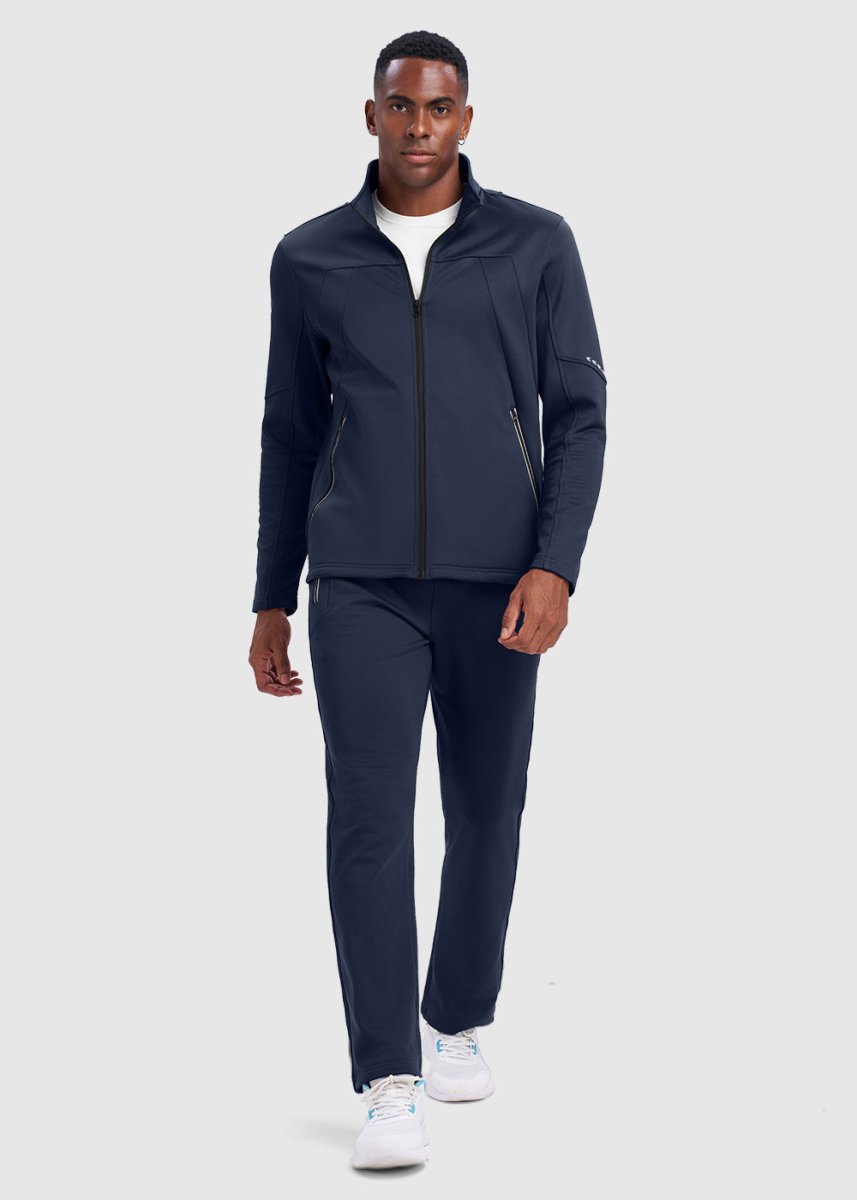 Men's Stand Collar Cold - proof Running Fitness Suit - TBMPOY