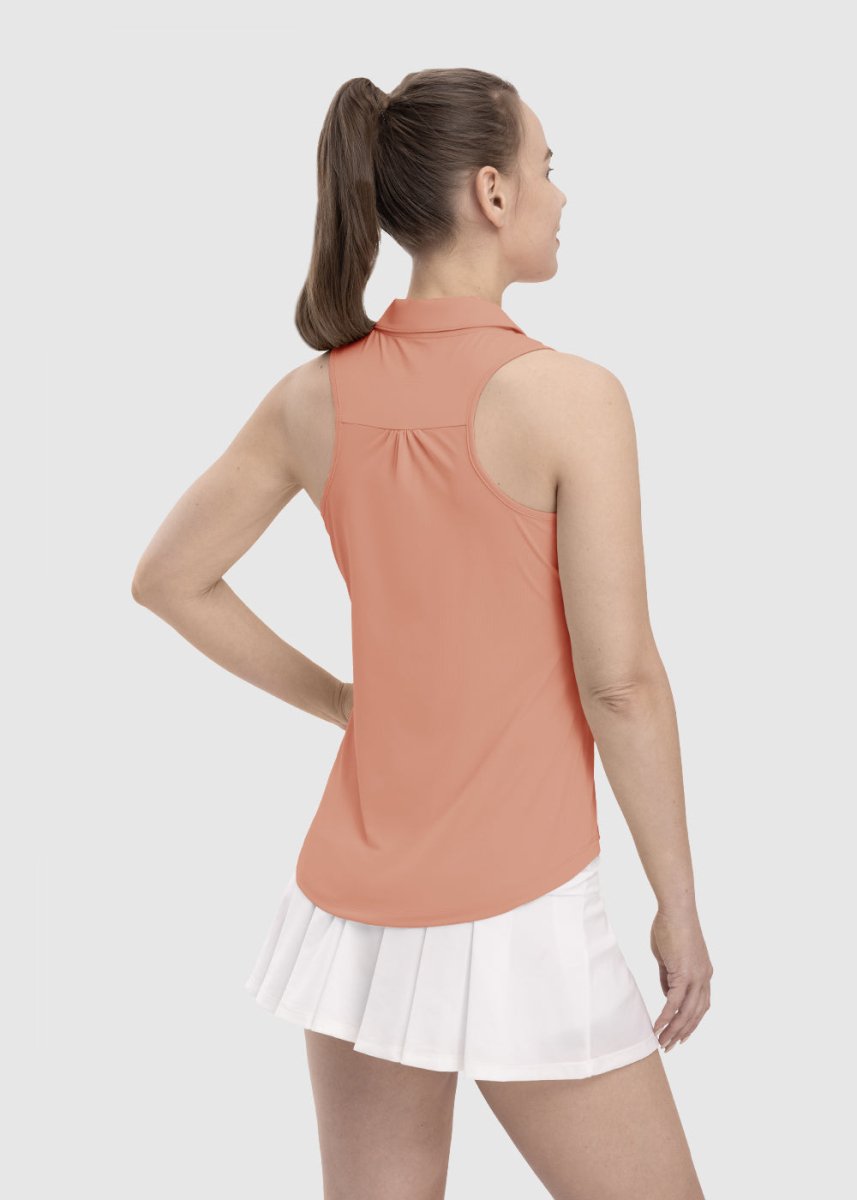 Women's Sleeveless Lightweight Quick Dry Golf Shirt - TBMPOY