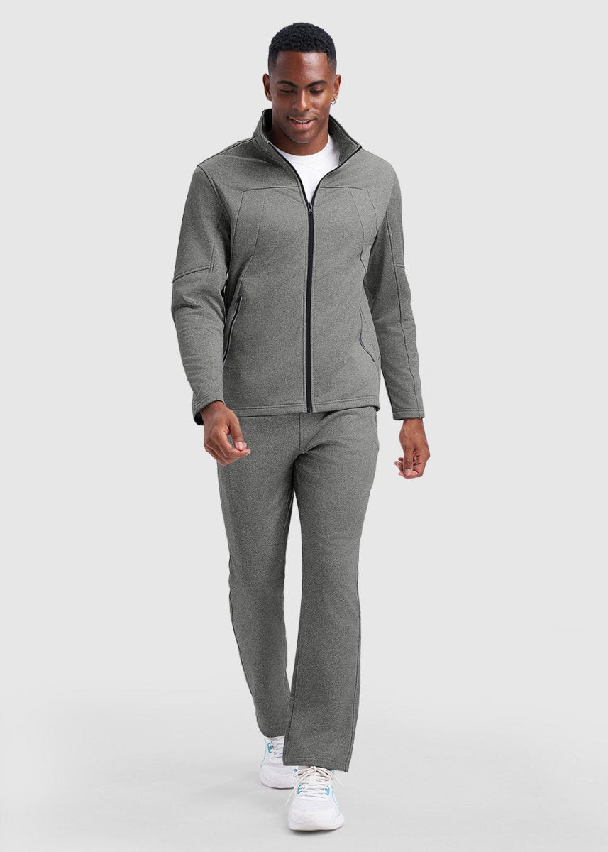 Men's Stand Collar Cold - proof Running Fitness Suit - TBMPOY
