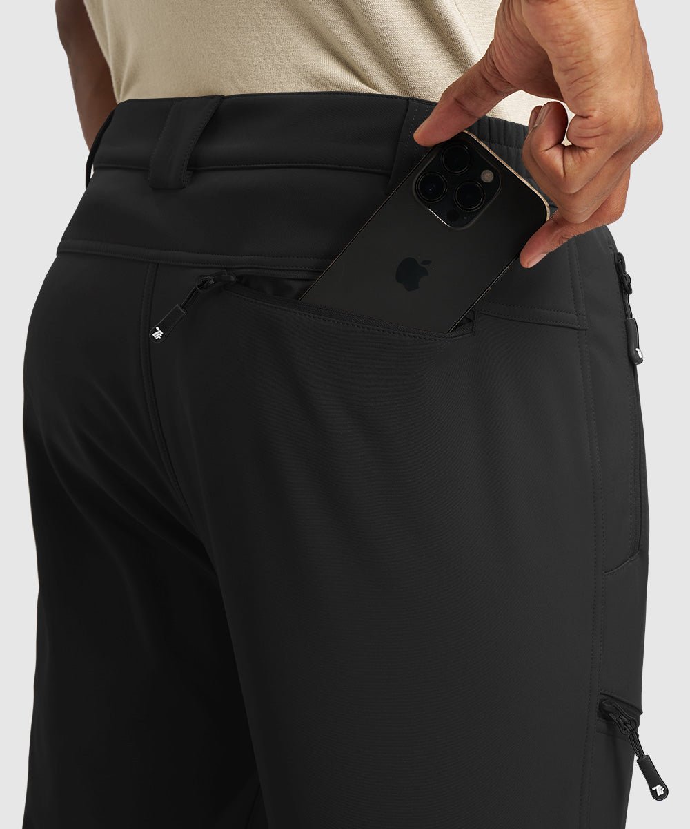 Men's Durable Fleece - Stretch Outdoor Hiking Pants - TBMPOY