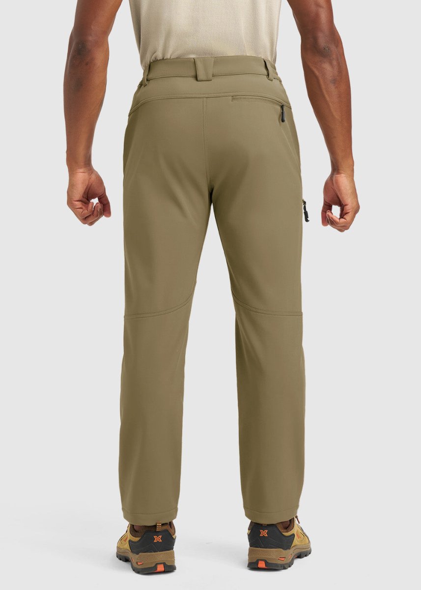 Men's Durable Fleece - Stretch Outdoor Hiking Pants - TBMPOY