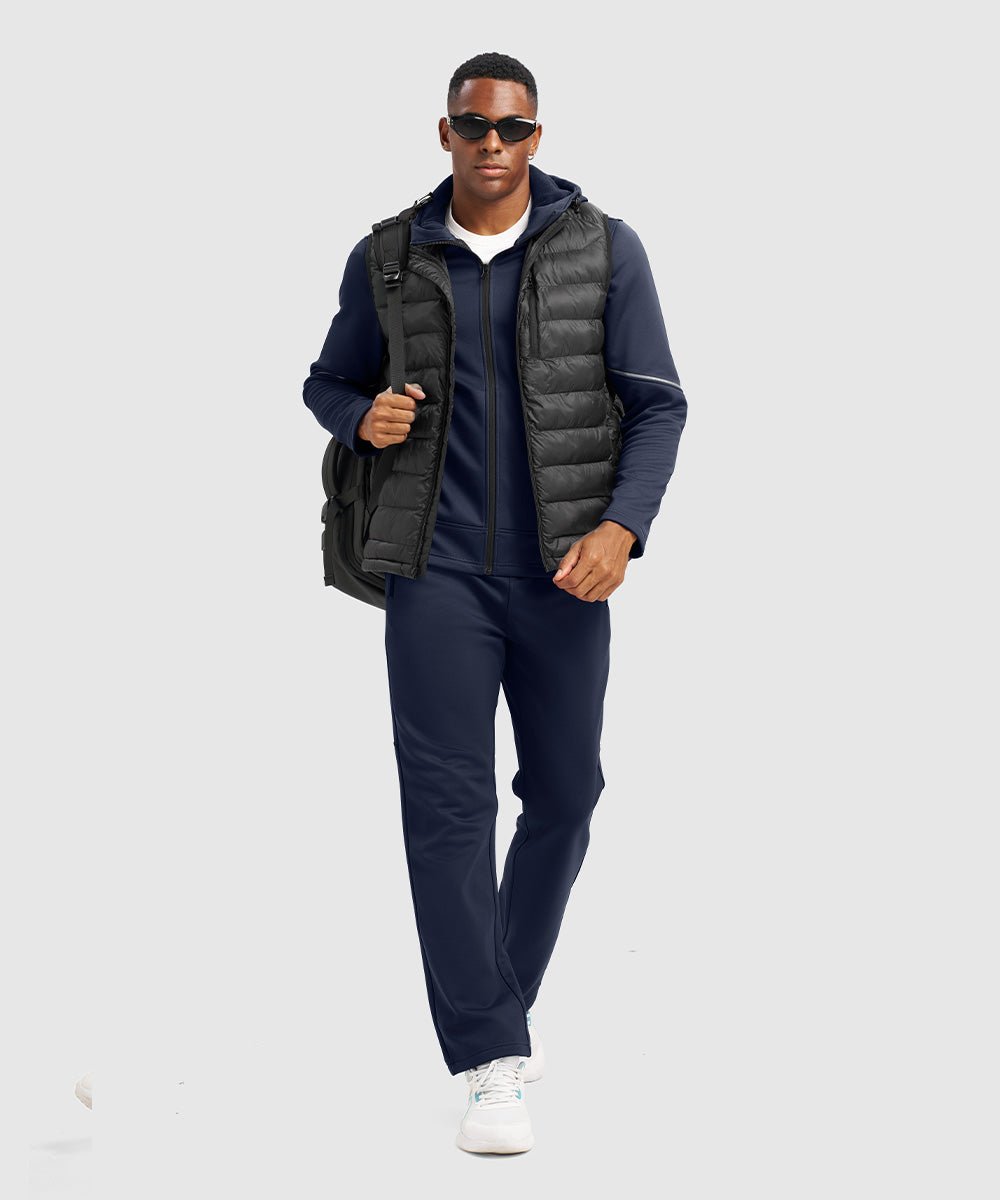 Men's Fleece - Lined Full - Zip Front Training Set - TBMPOY