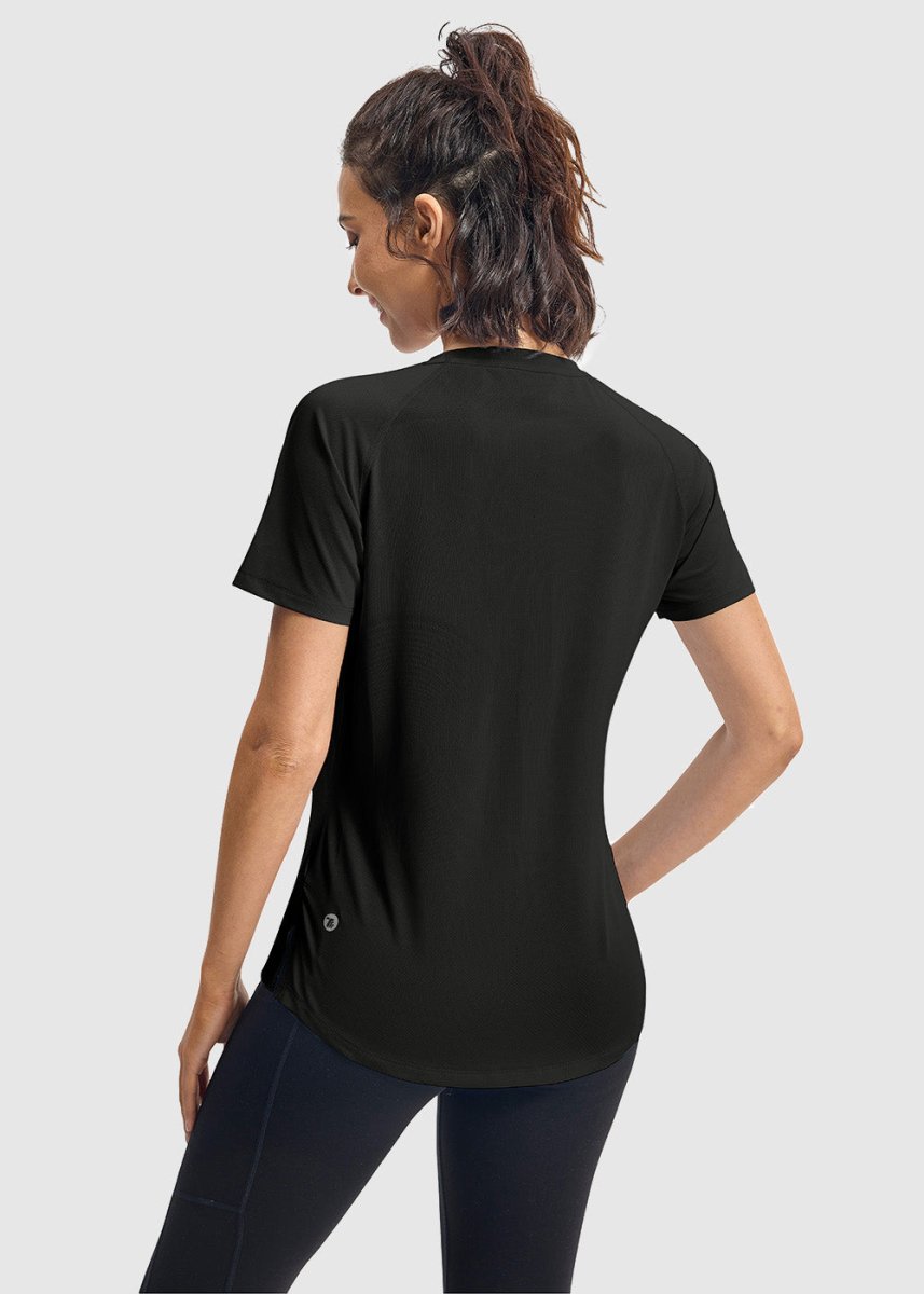 Women's Stretchable Gym Training Shirt - TBMPOY