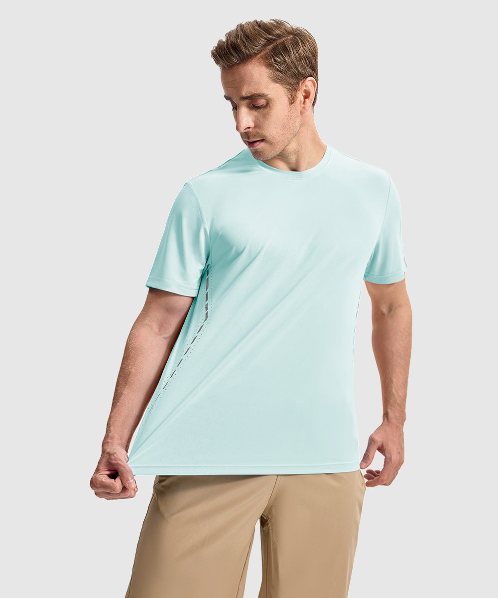 Men's Reflective Running Shirts - TBMPOY