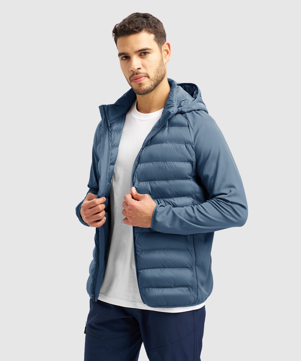 Men's Versatile Water - Repellent Hooded Puffer Coat - TBMPOY