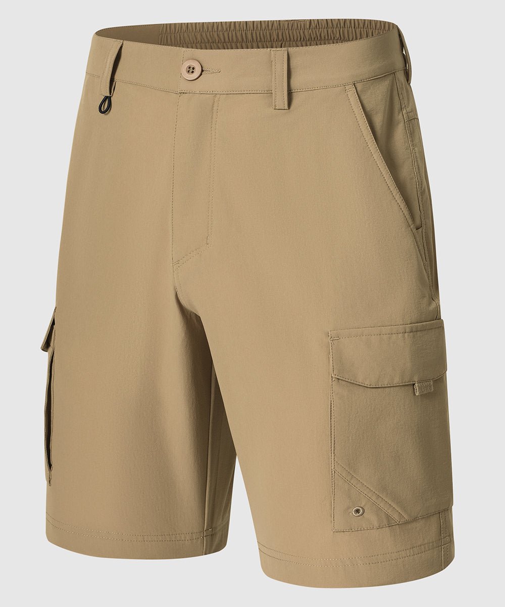 Men's 9‘’ Outdoor Stretch Waterproof Workwear Hiking Shorts - TBMPOY