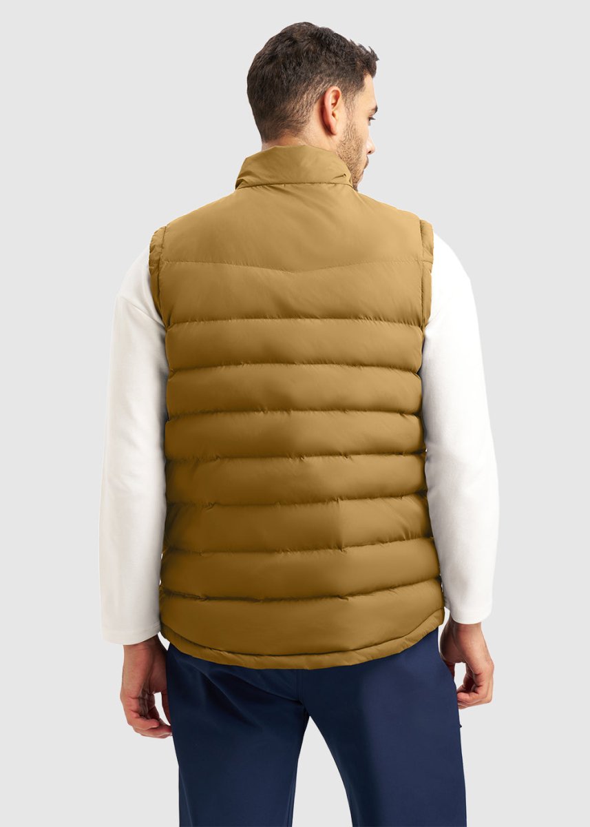Men's Lightweight Puffer Quilted Sleeveless Jacket - TBMPOY