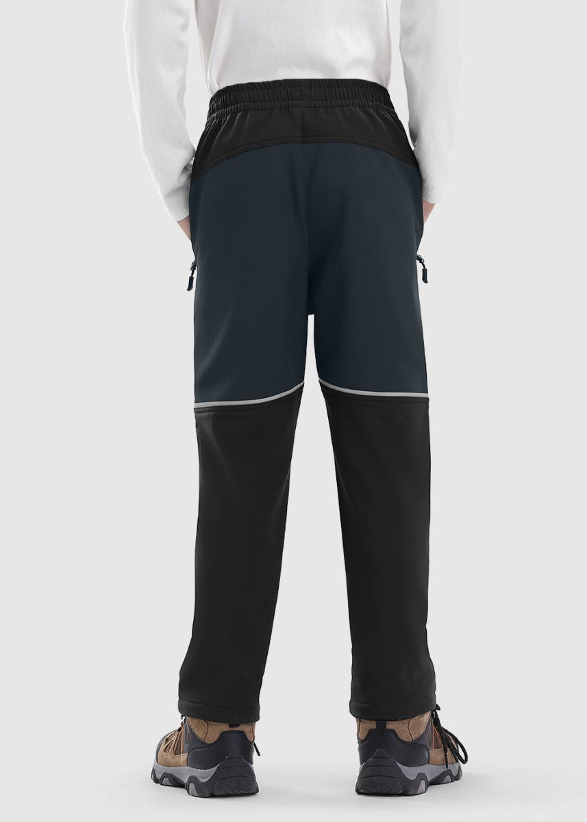 Boys' Outdoor Fleece - Lined Hiking Pants - TBMPOY