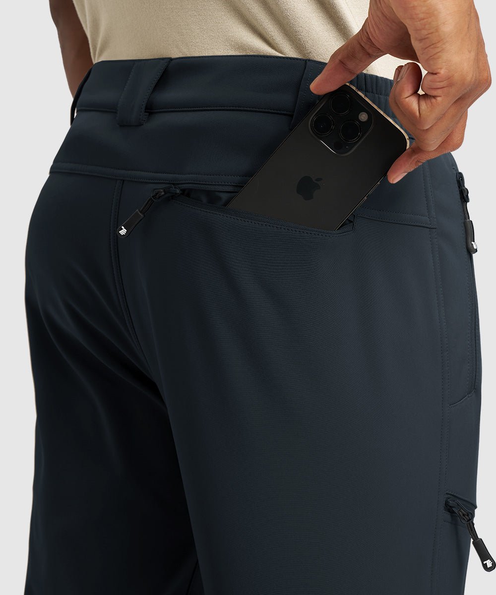 Men's Durable Fleece - Stretch Outdoor Hiking Pants - TBMPOY