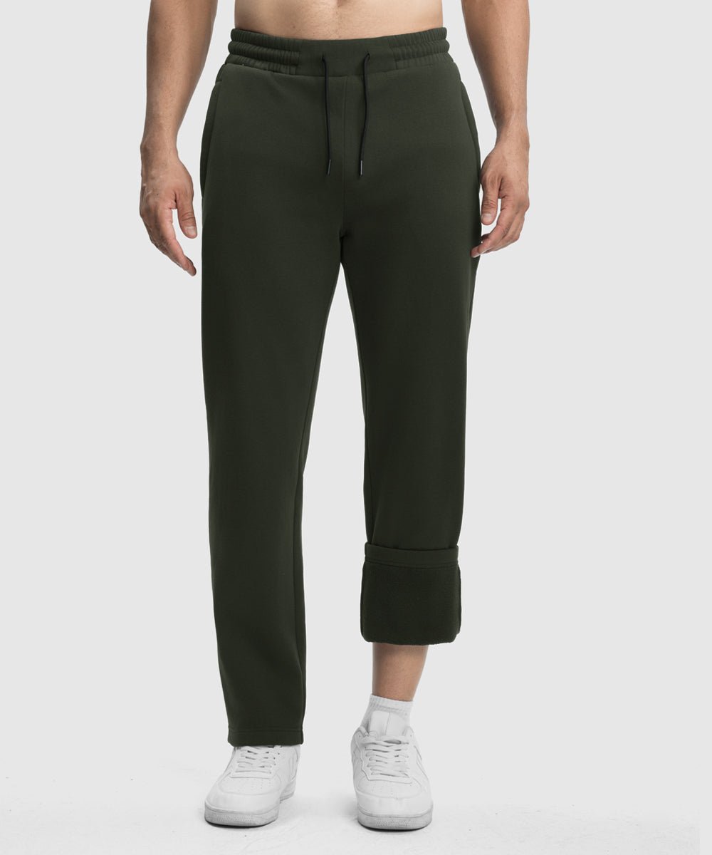 Men's Cotton Polyester Polar Fleece Sweatpants - TBMPOY