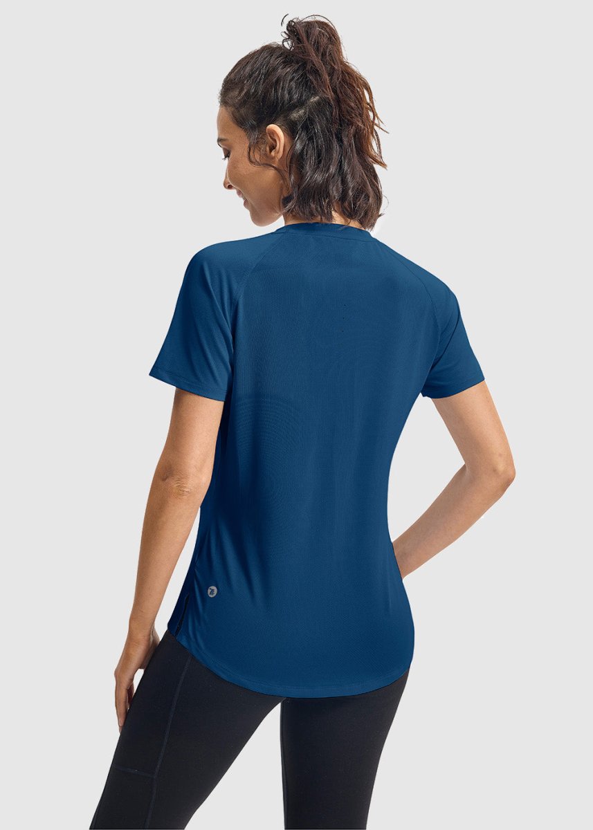 Women's Stretchable Gym Training Shirt - TBMPOY