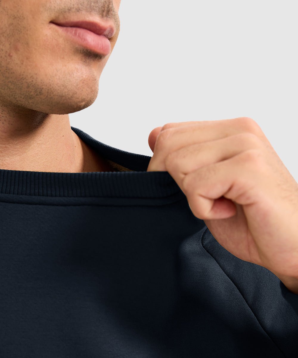 Men's Cotton Stretch Commuting Pullover - TBMPOY