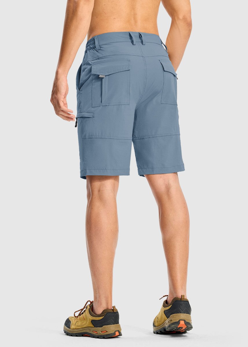 Men's Stretchy Quick Dry Cargo Hiking Shorts - TBMPOY