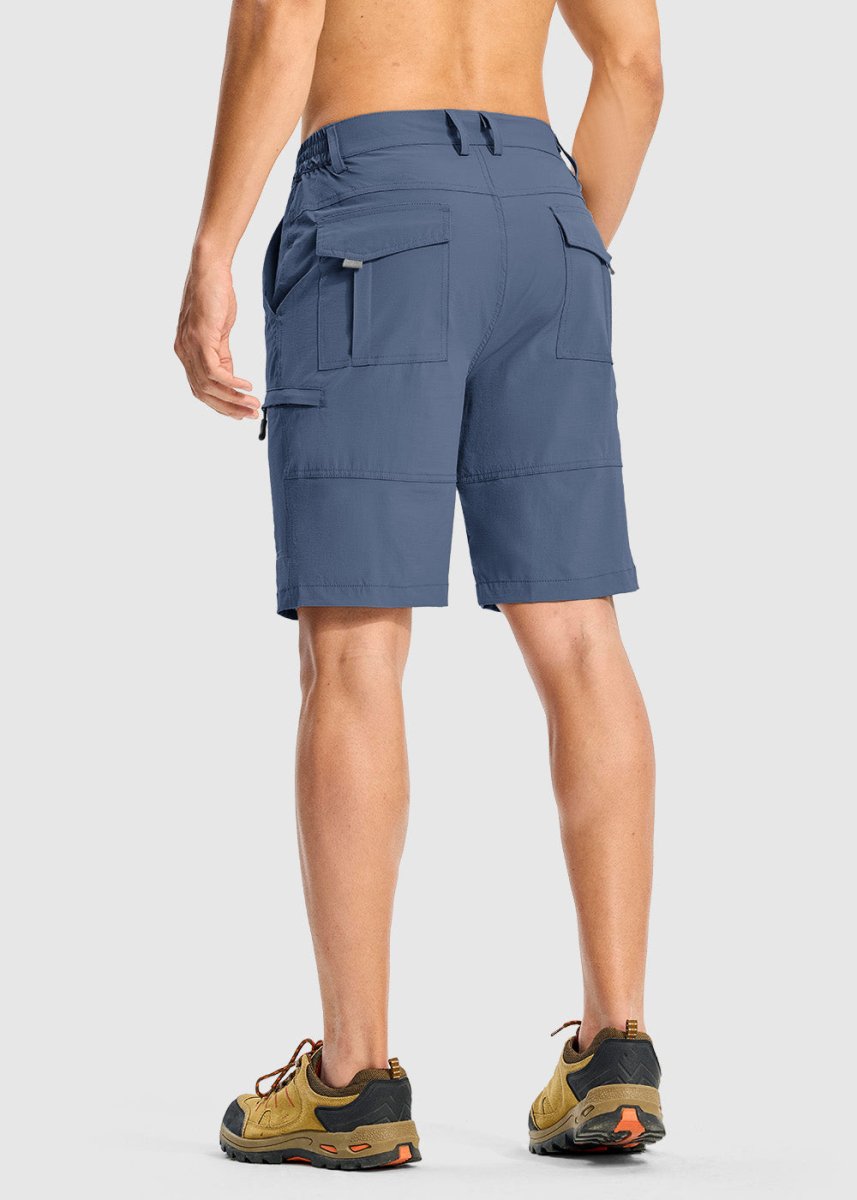 Men's Stretchy Quick Dry Cargo Hiking Shorts - TBMPOY