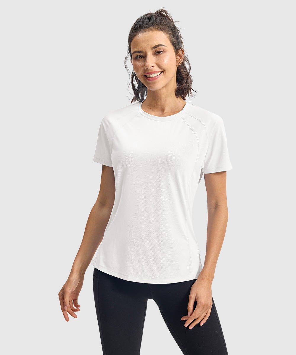 Women's Stretchable Gym Training Shirt - TBMPOY