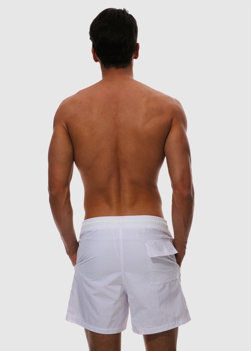 Men's Quick Dry Beach Shorts Swim Trunks - TBMPOY