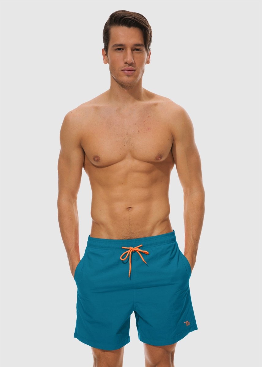 Men's Quick Dry Beach Shorts Swim Trunks - TBMPOY