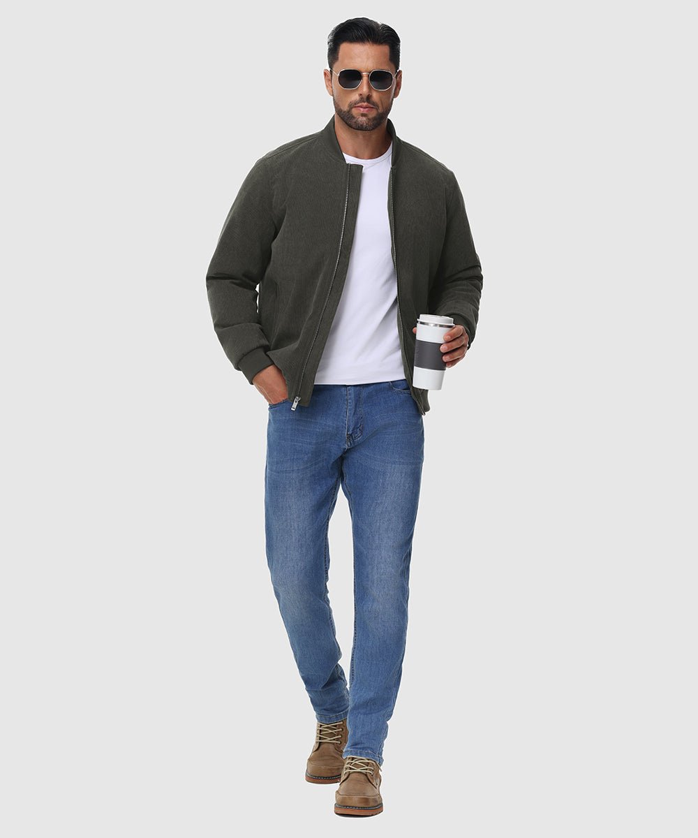 Men's Corduroy Light Cotton Jacket - TBMPOY