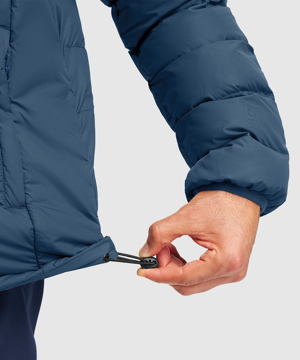 Men's Outdoor Insulated Puffer - Filled Jacket - TBMPOY