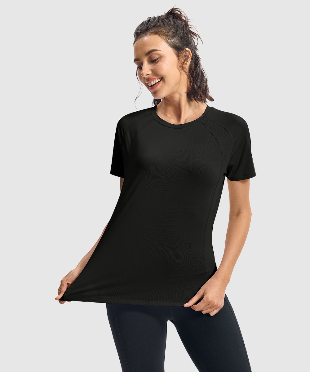 Women's Stretchable Gym Training Shirt - TBMPOY