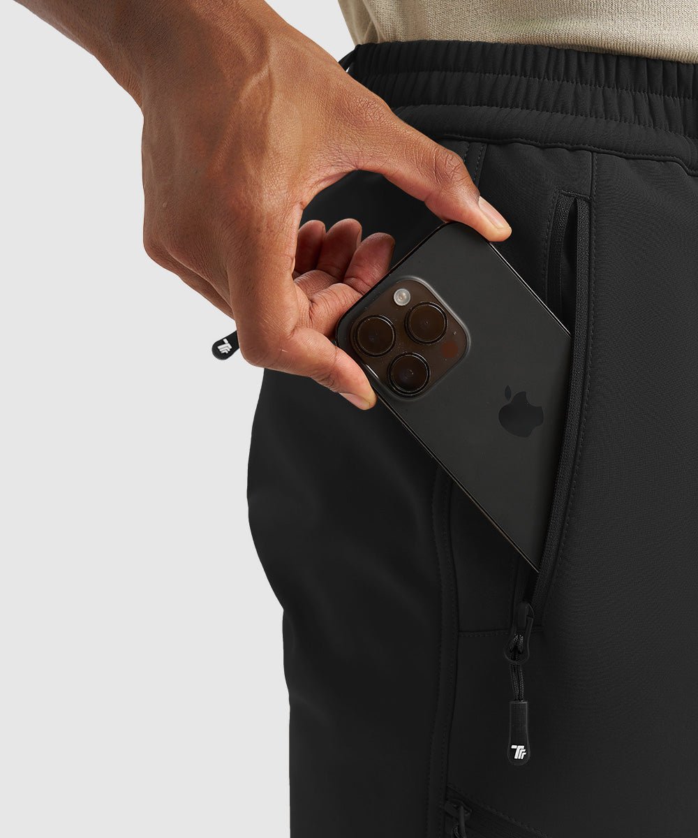 Men's Durable Fleece - Stretch Outdoor Hiking Pants - TBMPOY