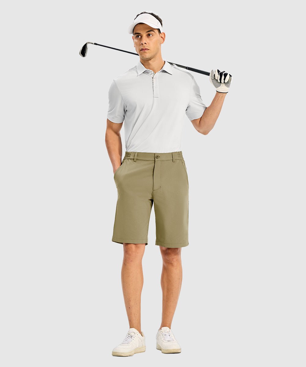 Men's Moisture - Wicking Golf Enthusiast Shorts - TBMPOY