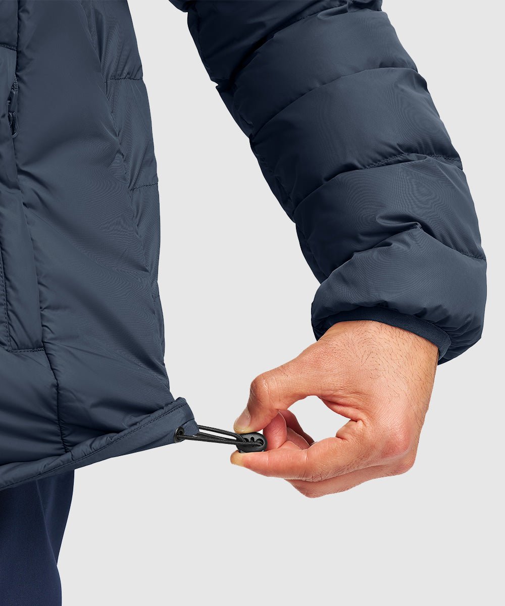 Men's Outdoor Insulated Puffer - Filled Jacket - TBMPOY