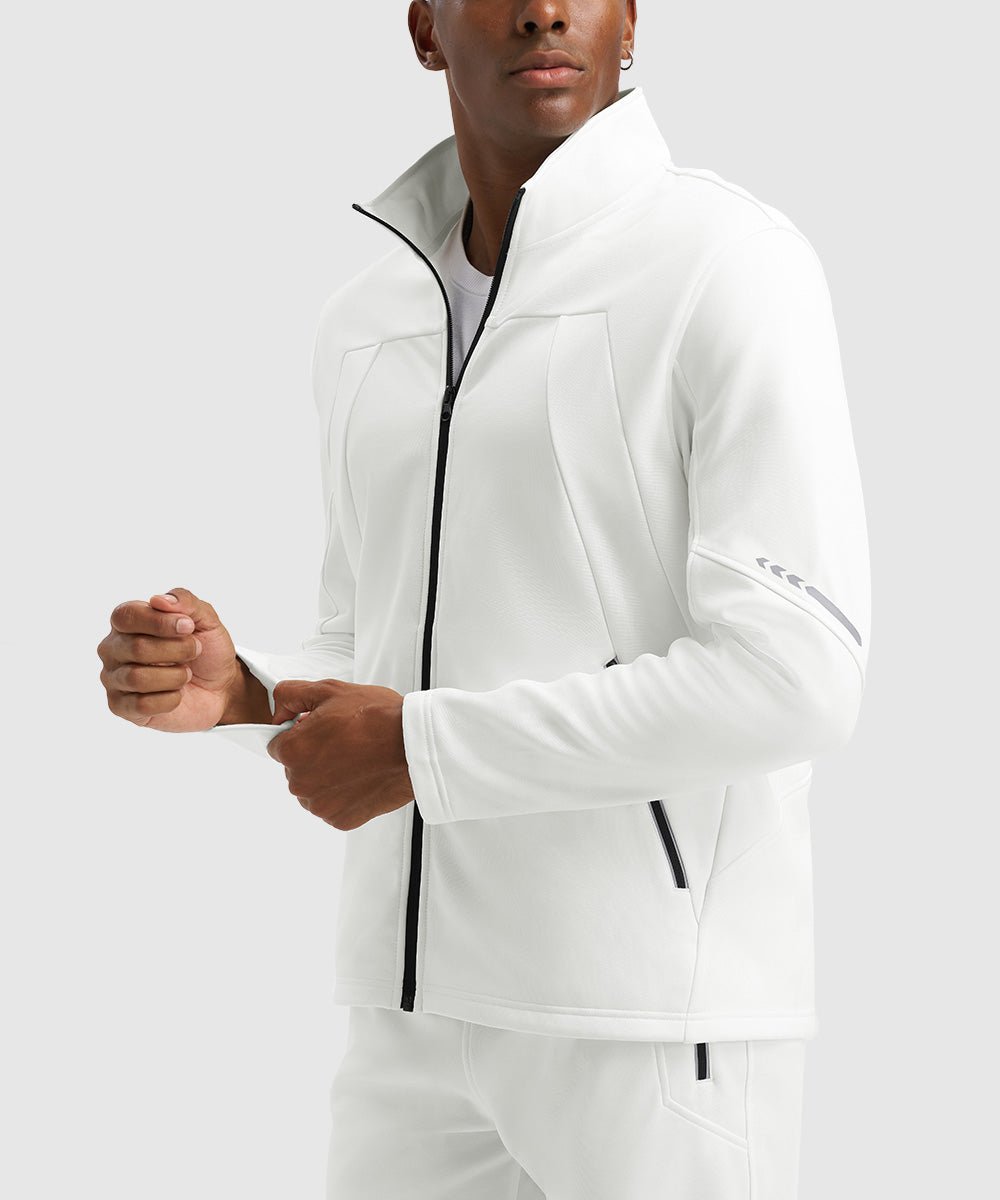 Men's Stand Collar Cold - proof Running Fitness Suit - TBMPOY