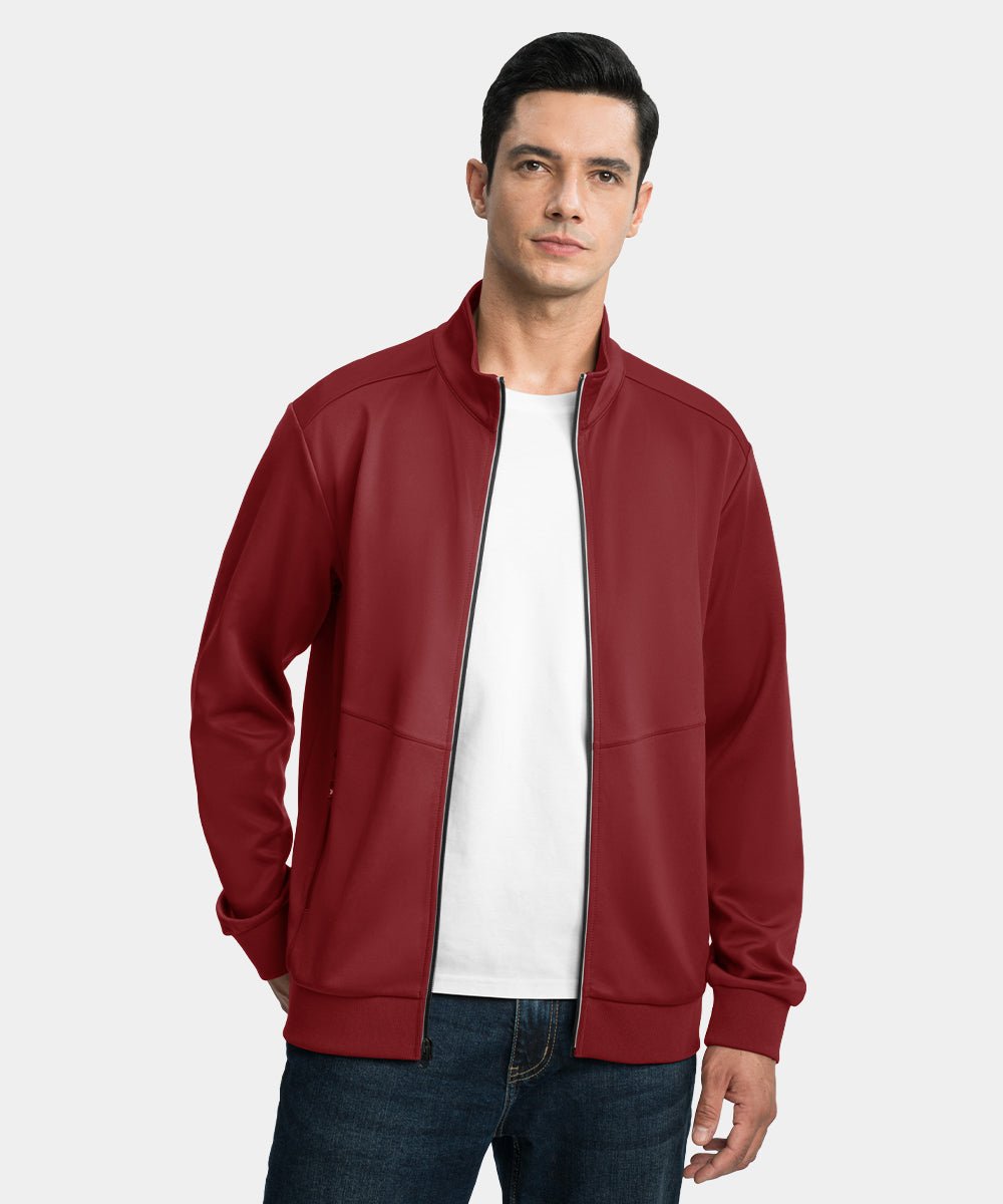 Men's Full Zip Elastic Sports Jacket - TBMPOY