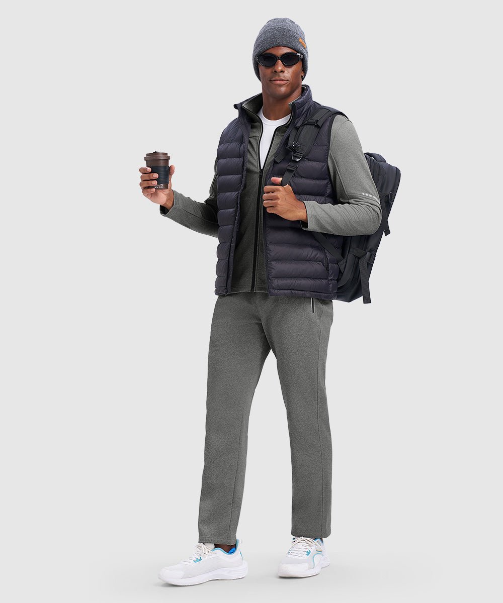 Men's Stand Collar Cold - proof Running Fitness Suit - TBMPOY
