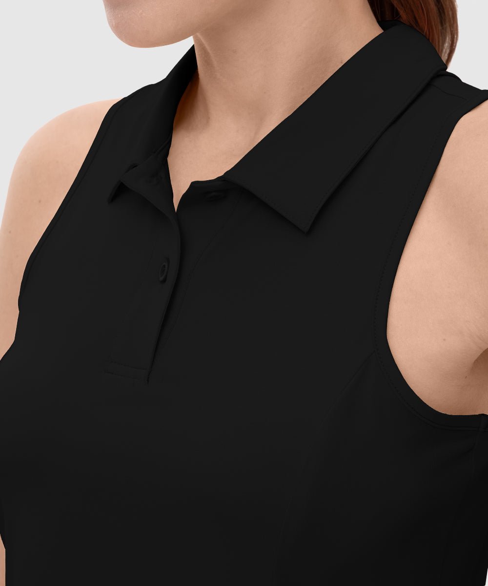 Women's Sleeveless Lightweight Quick Dry Golf Shirt - TBMPOY