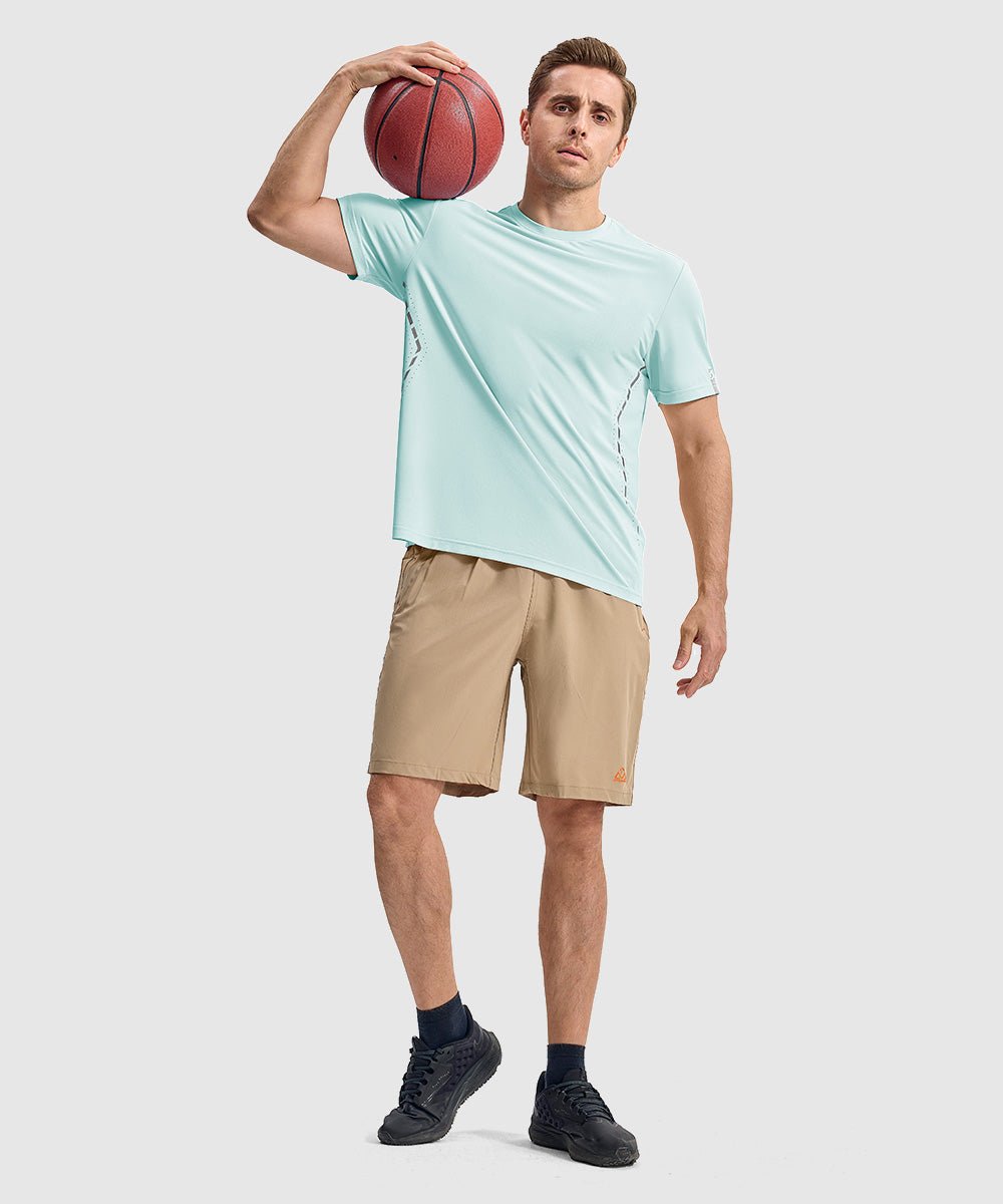 Men's Reflective Running Shirts - TBMPOY