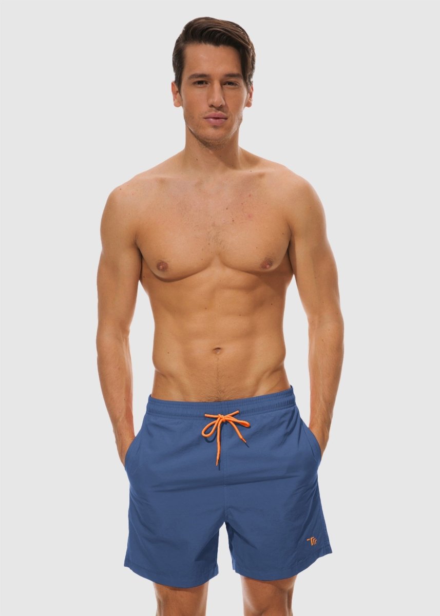 Men's Quick Dry Beach Shorts Swim Trunks - TBMPOY