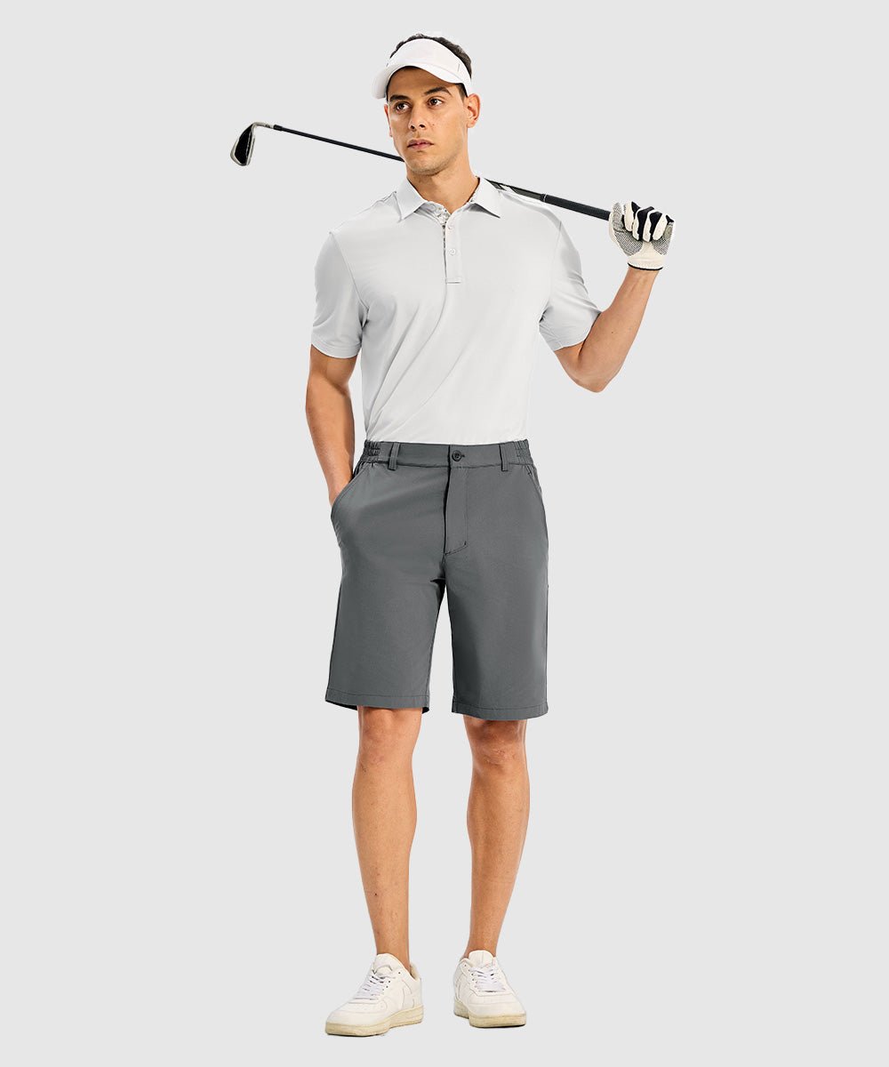 Men's Moisture - Wicking Golf Enthusiast Shorts - TBMPOY