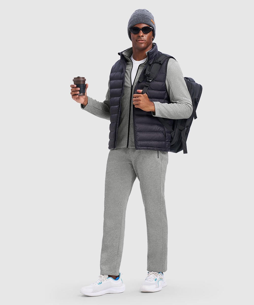 Men's Stand Collar Cold - proof Running Fitness Suit - TBMPOY