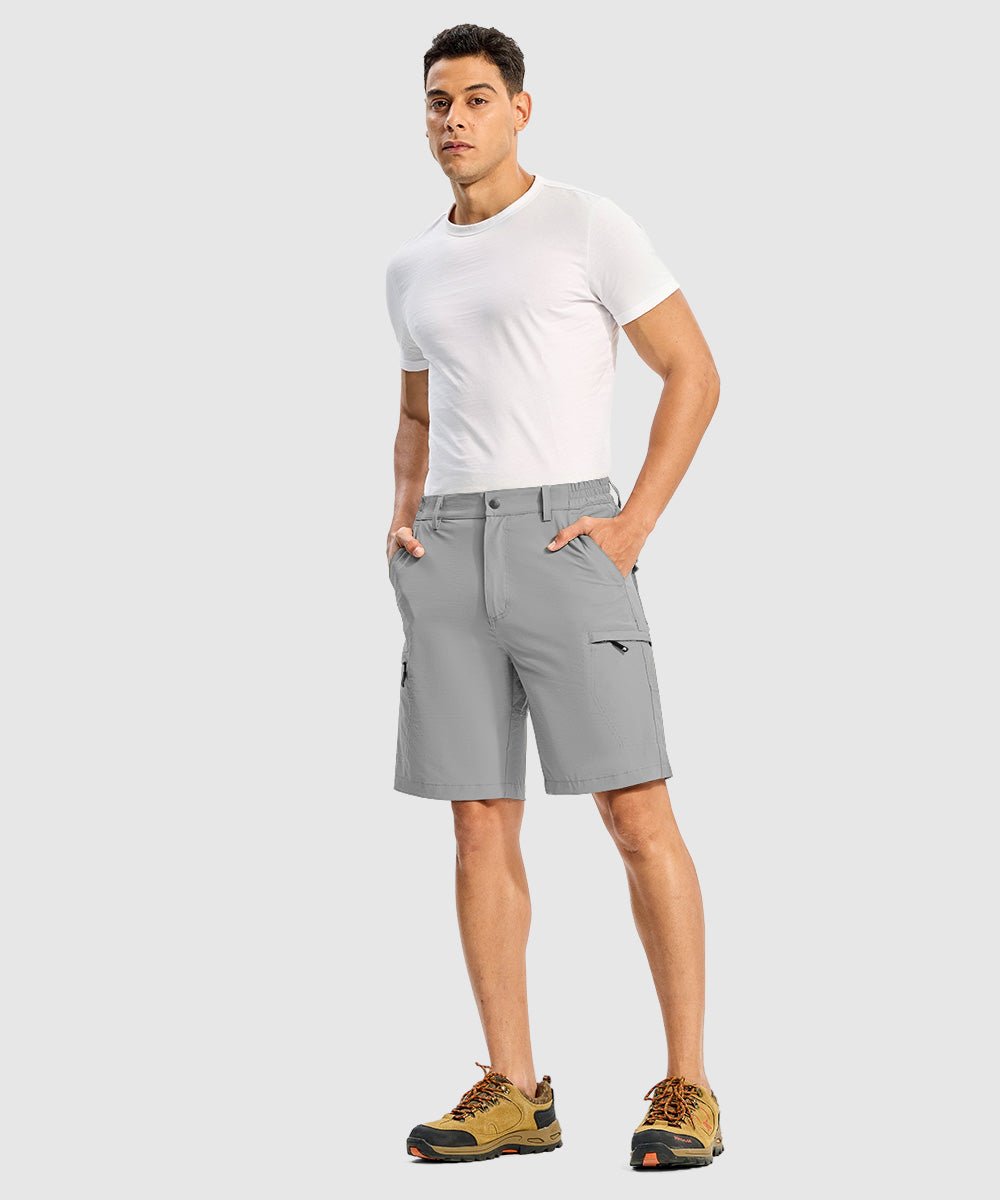Men's Stretchy Quick Dry Cargo Hiking Shorts - TBMPOY