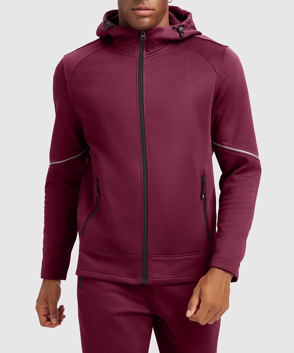 Men's Fleece - Lined Full - Zip Front Training Set - TBMPOY
