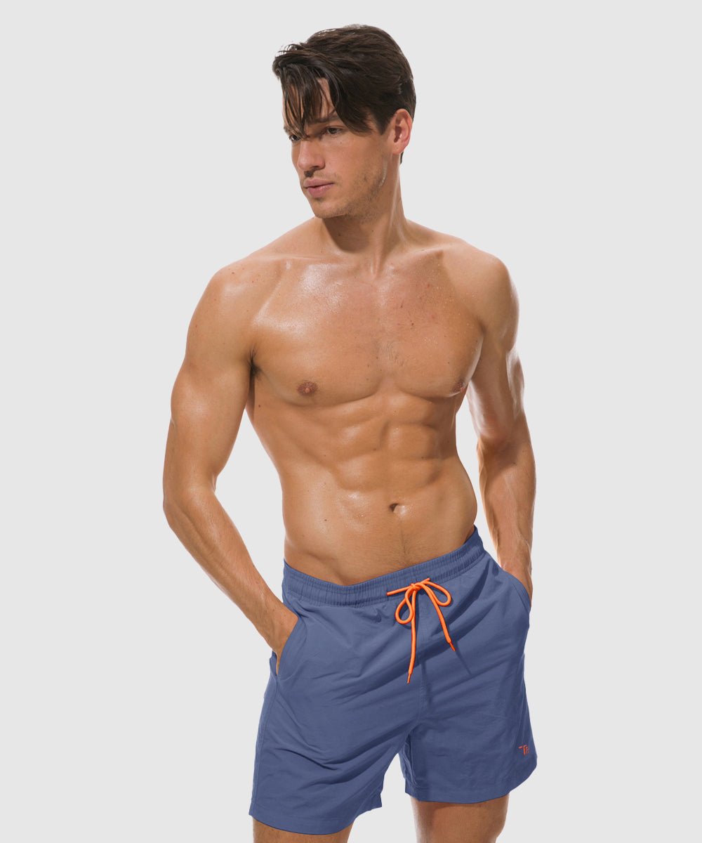 Men's Quick Dry Beach Shorts Swim Trunks - TBMPOY