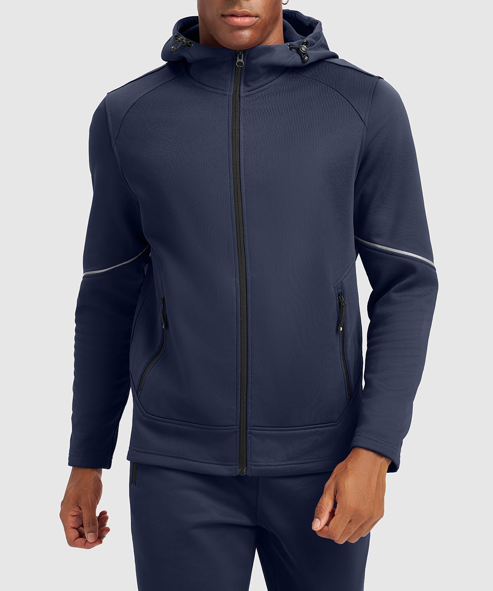 Men's Fleece - Lined Full - Zip Front Training Set - TBMPOY