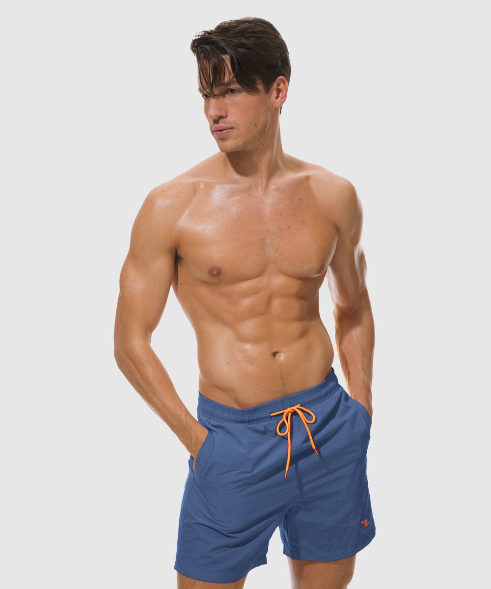 Men's Quick Dry Beach Shorts Swim Trunks - TBMPOY