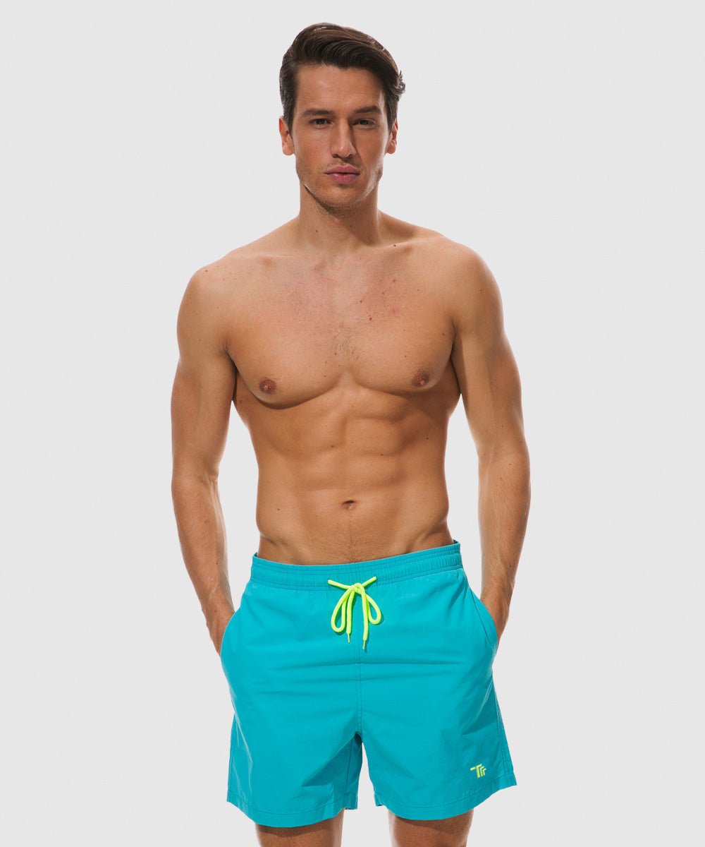 Men's Quick Dry Beach Shorts Swim Trunks - TBMPOY