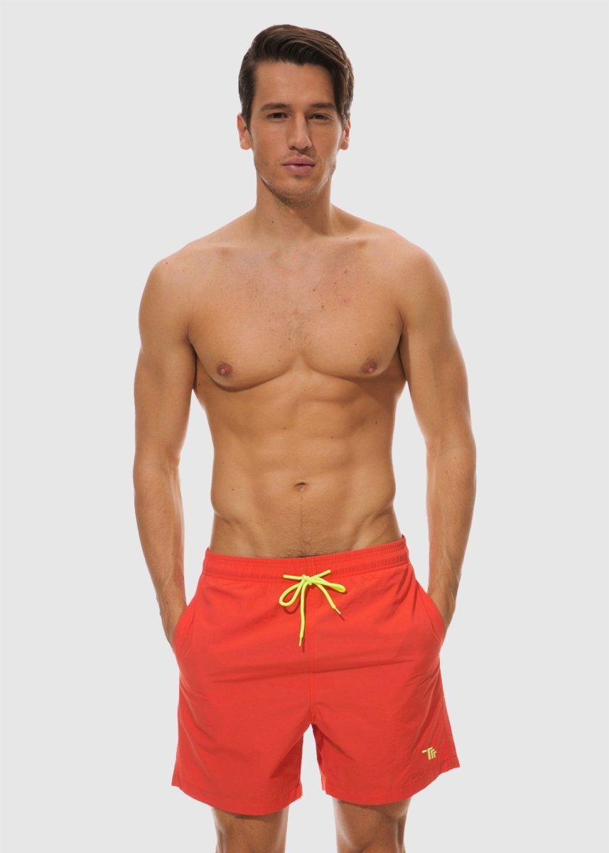 Men's Quick Dry Beach Shorts Swim Trunks - TBMPOY