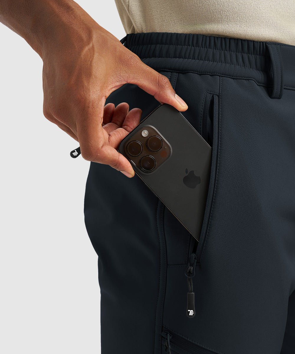 Men's Durable Fleece - Stretch Outdoor Hiking Pants - TBMPOY