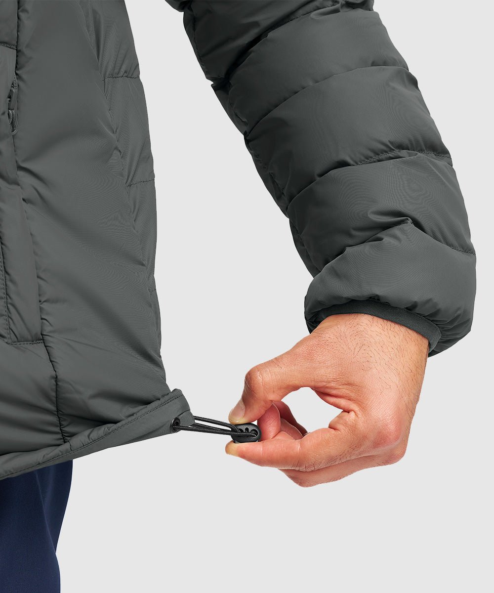 Men's Outdoor Insulated Puffer - Filled Jacket - TBMPOY