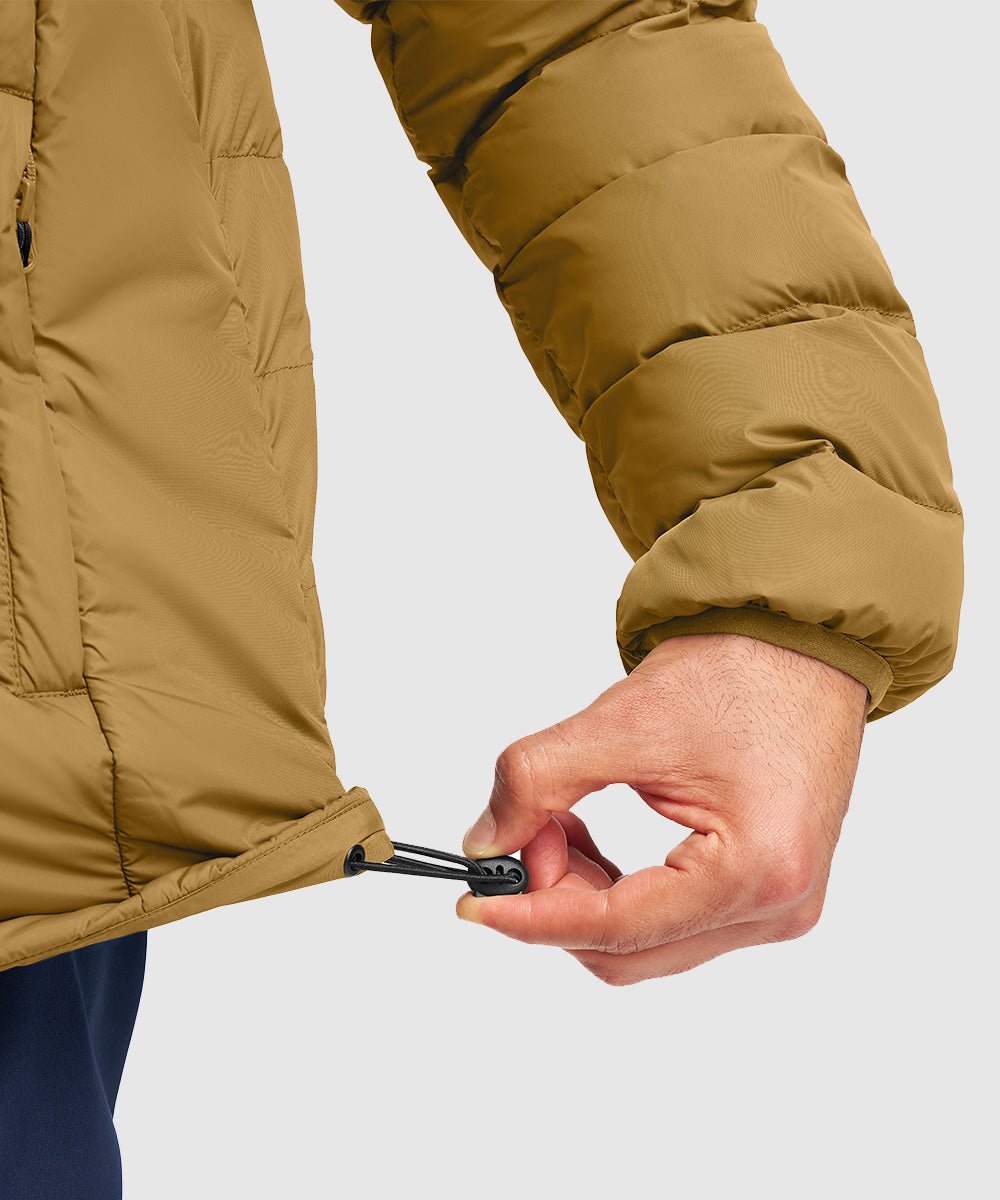 Men's Outdoor Insulated Puffer - Filled Jacket - TBMPOY