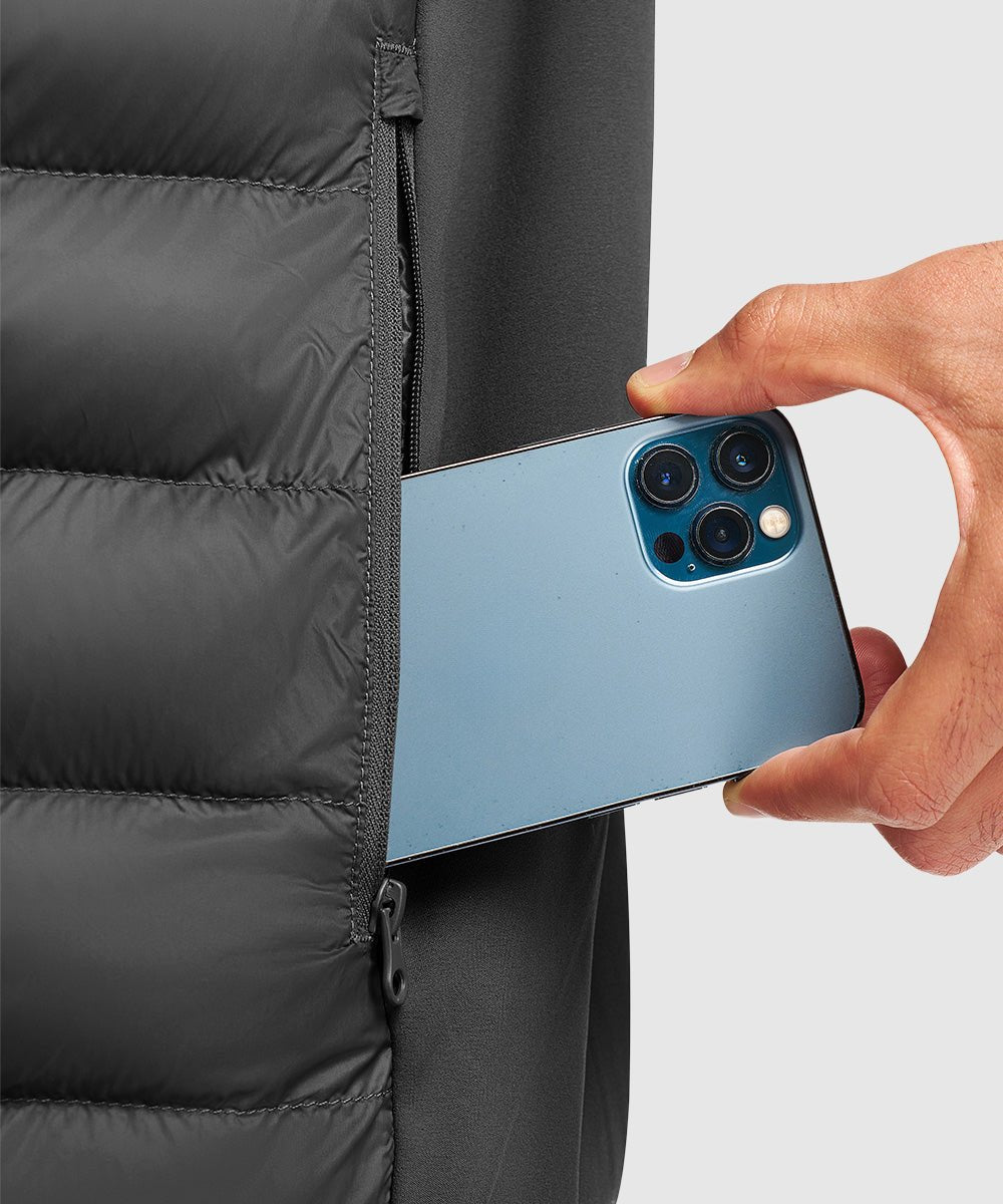 Men's Versatile Water - Repellent Hooded Puffer Coat - TBMPOY