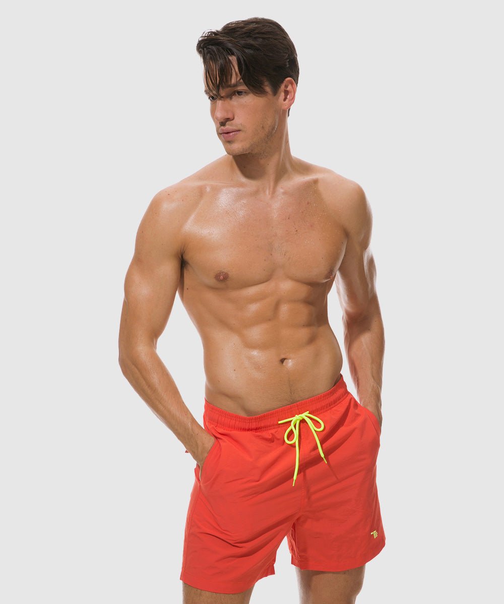 Men's Quick Dry Beach Shorts Swim Trunks - TBMPOY