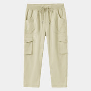 Women's Outdoor Lightweight Cargo Capris Pants - TBMPOY